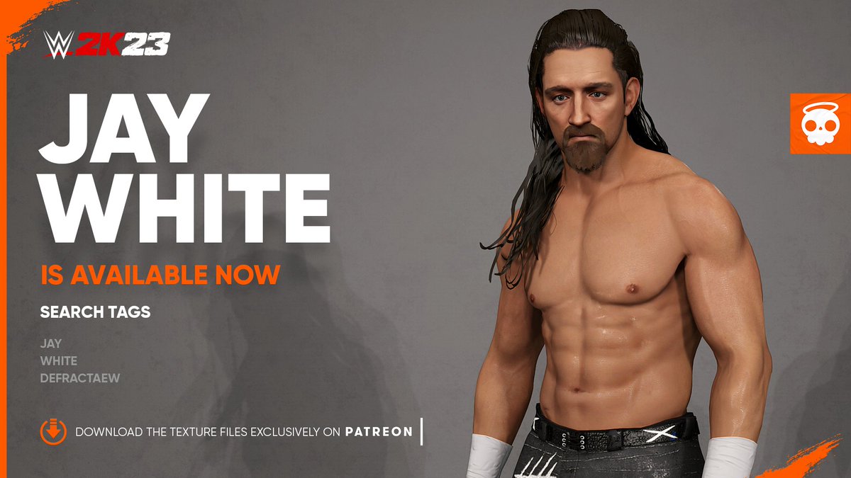 Defract's tweet photo. 'Switchblade' Jay White is available to download now on Community Creations.

Use the search tags; #Jay #White #DefractAEW

Enjoy! https://t.co/Xl1E6YHSsT