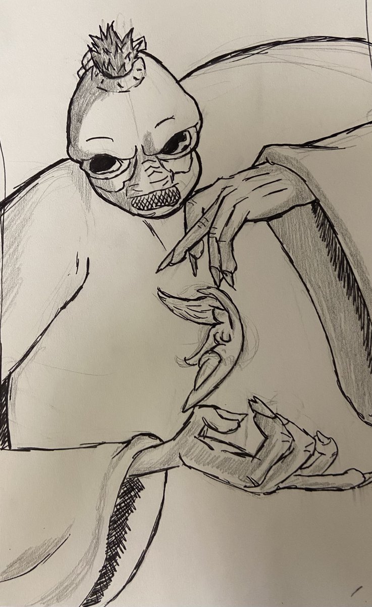 KevinSParrish1's tweet photo. From "Kevin's Sketchbook Vol. 2" on Gumroad:
https://t.co/3PKKGM9L4n
#sketchbook #eboook #art #inkdrawing #weirdart #pencildrawing #drawing #sketch #inkart #scifiart #horrorart #selfpublished https://t.co/yq443GCZii
