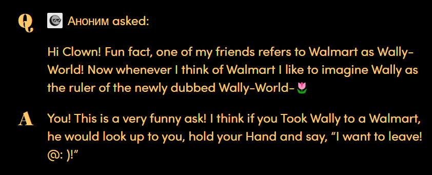 xamag_draws's tweet photo. the walmart post is so goddamn funny #WelcomeHome https://t.co/8BBqCYfem1