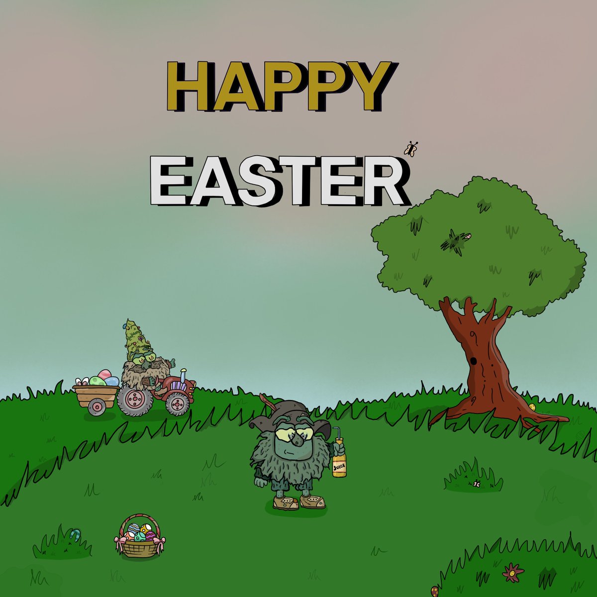 WerBluechip_wtf's tweet photo. ⱄⰔⱄ
Happy Easter Humanz!🐇

We hide in the photo some Easter Eggz.
Can you guess how many?🧐
First Winner wins 0.04 ETH and Wl spot!!!

#HappyEaster #nft #NFTCommunity #NFTGiveaways  #bluechipnft https://t.co/dmP7HF98qD
