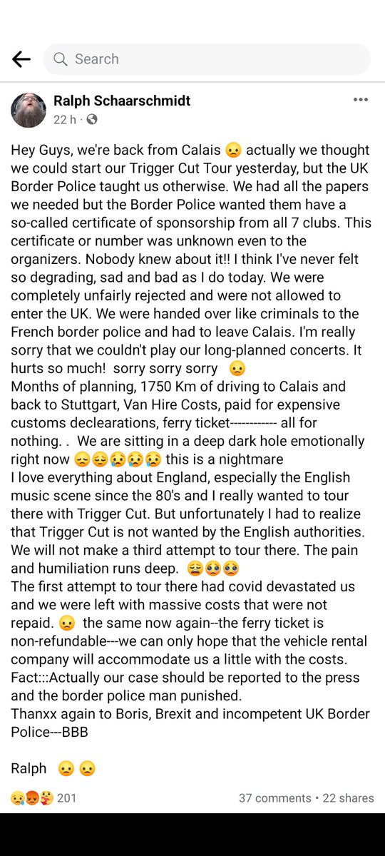 This is outrageous, and another direct outcome of the hard #Brexit our so-called leaders chose without any mandate. Our government has successfully turned the UK into the East Germany of the 21st century.

#BrexitReality #TriggerCut #UKIsolated
