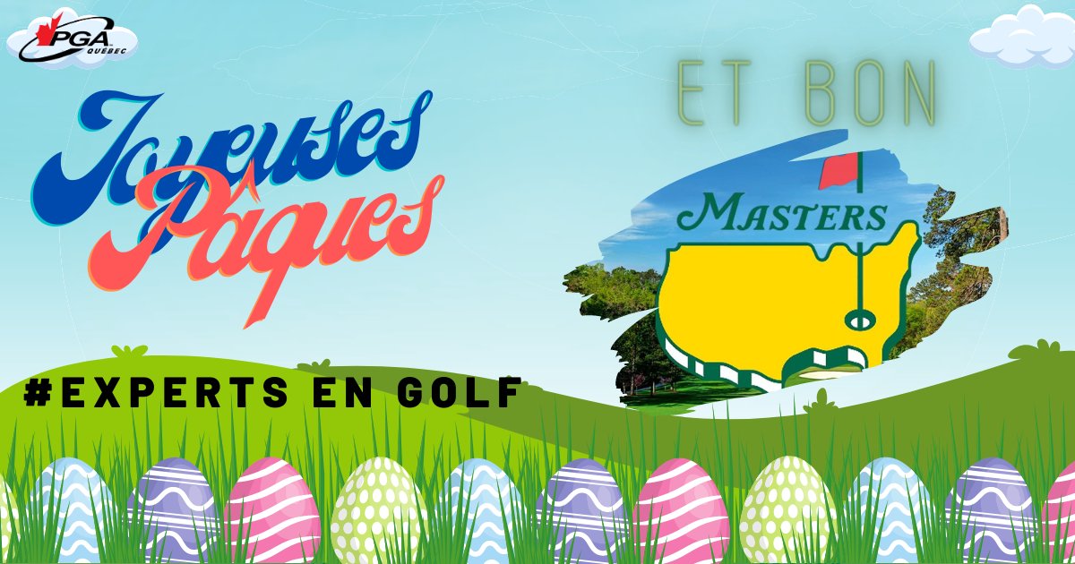 Joyeuses pâques à vous tous et votre famille. Surtout profitez-en pour regarder cette ronde finale du Masters.
#expertsengolf #Masters2023