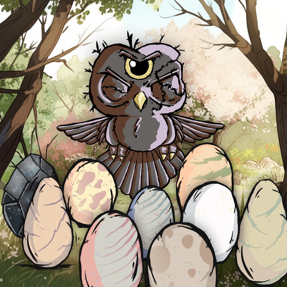 EmikxOne's tweet photo. Happy Easter @CrudeBorne
#Eggday #YCWC https://t.co/O9SaJOQN7E