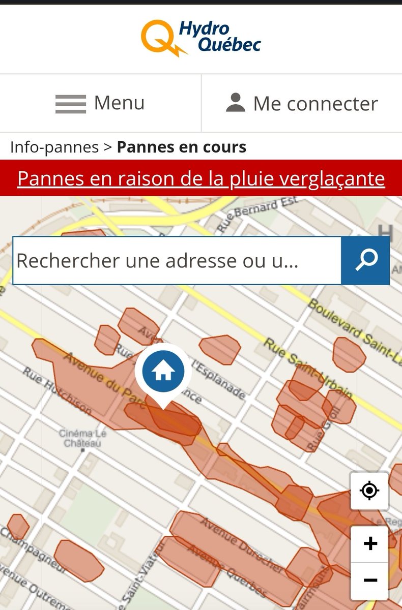 DestineVanessa's tweet photo. @hydroquebec Dans le Mile-End, sur avenue du Parc, une grande artère commerciale, il y a plusieurs pannes en même temps. Pourquoi s'attaquer aux cas complexes seulement en dernier? Pourquoi attendre mardi? Les cas complexes n'auraient-ils pas dû être examinés en amont à la place? https://t.co/ORv6nBZnJD
