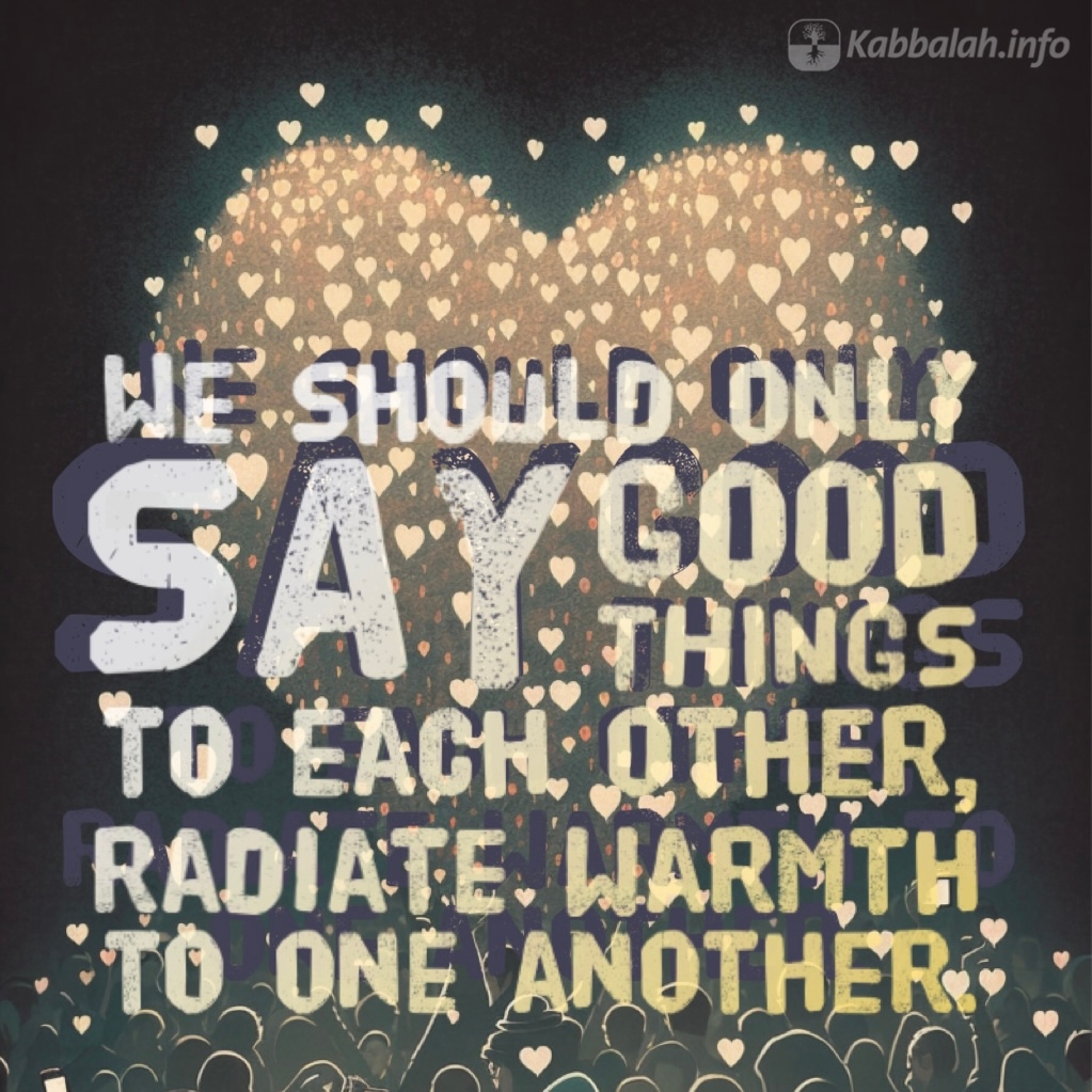 Kabbalahinfo's tweet photo. We should only say good things to each other, radiate warmth to one another.
#sundayquote #wisdomquote #spiritualquote #society #people #humanity #relationships #love #careofothers #bestow
#wellbeing #happiness #joy #friendship #benevolence #amiability https://t.co/ovlmDGhmZI