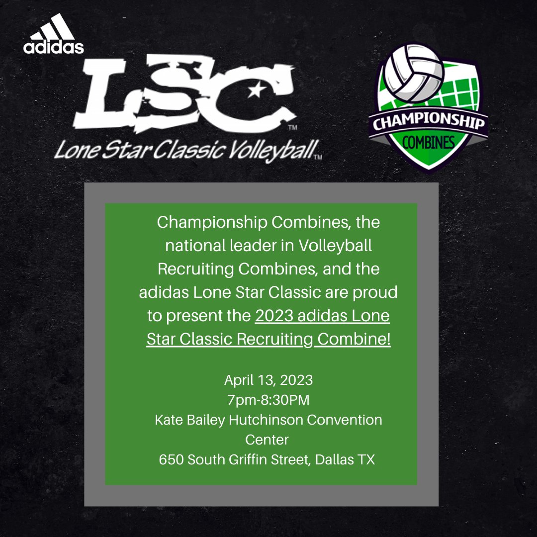 Championship Combines and The adidas Lone Star Classic are proud to present The 2023 adidas Lone Star Classic Recruiting Combine! 

Sign up via the link: eventbrite.com/e/2023-lone-st…