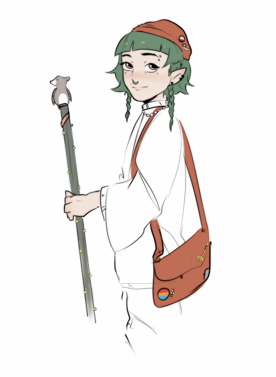 levzuk's tweet image. трохи оновив свою тохсону поки малюю арт по останній серії 🫀

#tohsona #witchsona