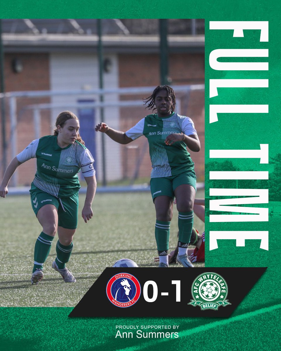 AFCWhyteleafeW's tweet photo. WHAT A WIN!!!
Fantastic performance from the team today going to title favourites and coming away with a well earned hard fought victory!
We would like to wish @dwfcwomen player a speedy recovery from the injury picked up today.
#leafe #supersunday #easterwin https://t.co/qFDUPEsaeR