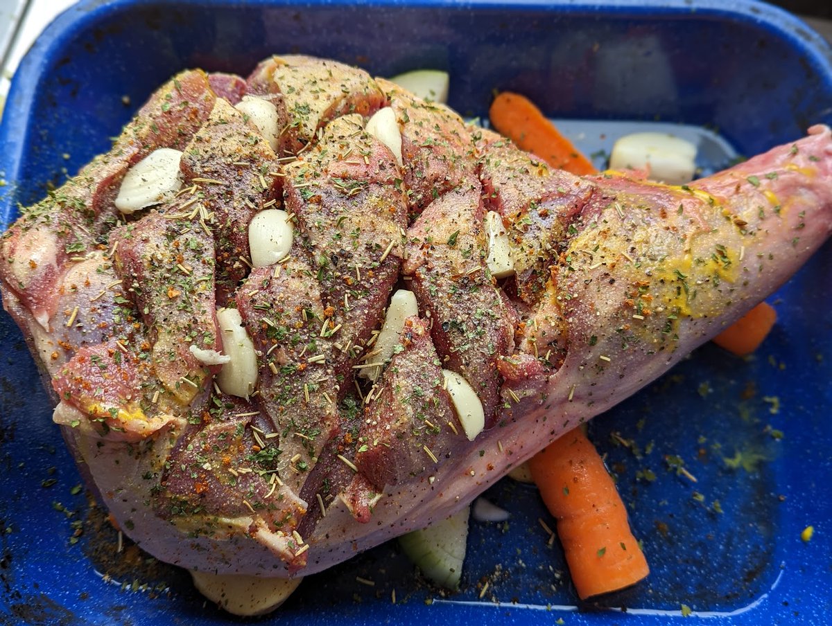 MMMM Easter lamb READY for the Kamado 🤤😎👊👌                                                                 <a href="/jamesmartinchef/">James Martin</a>
<a href="/chef/">Progress Chef</a>
<a href="/bbcgoodfood/">Good Food</a>
@BBCFood
<a href="/gbchefs/">Great British Chefs</a>
<a href="/jamieoliver/">Jamie Oliver</a>
<a href="/GMartidavies/">Martin B</a>
<a href="/ChefTomKerridge/">Tom Kerridge</a>