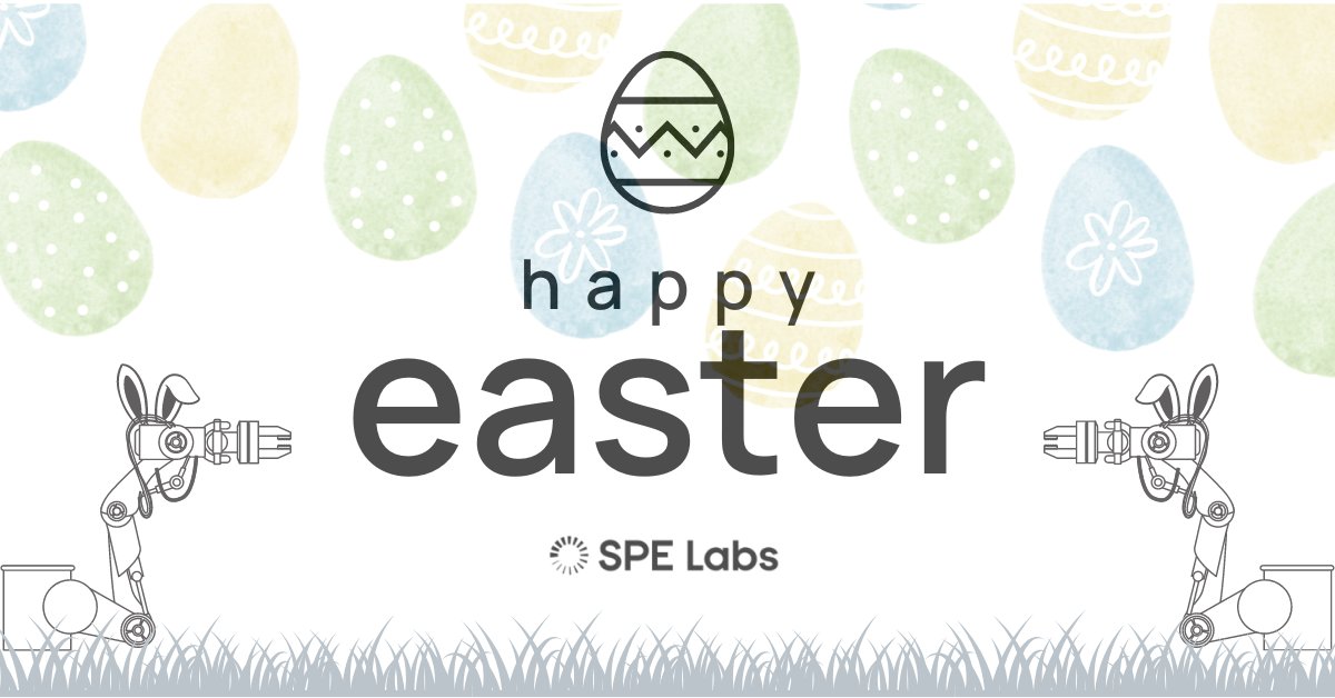 spe_labs's tweet photo. #HappyEasterDay  🤖🐇 https://t.co/4gZ374htau