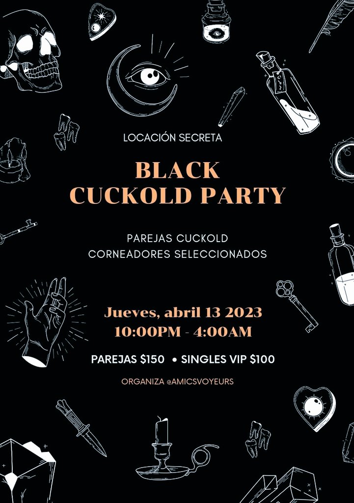 amicsvoyeurs's tweet photo. BLACK CUCKOLD PARTY 🖤🤍

Jueves 13 de abril - Bogotá

- 5 parejas (CONFIRMADAS)
- 5 singles atractivos (2 CUPOS DISPONIBLES)

Nos reservamos derecho de admisión y permanencia.

Parejas $150k
Singles $100k

@Bogofitbull @AndresySofiaSw @Andrata12 @SilvanaRendon16 https://t.co/am7pgi5Na5