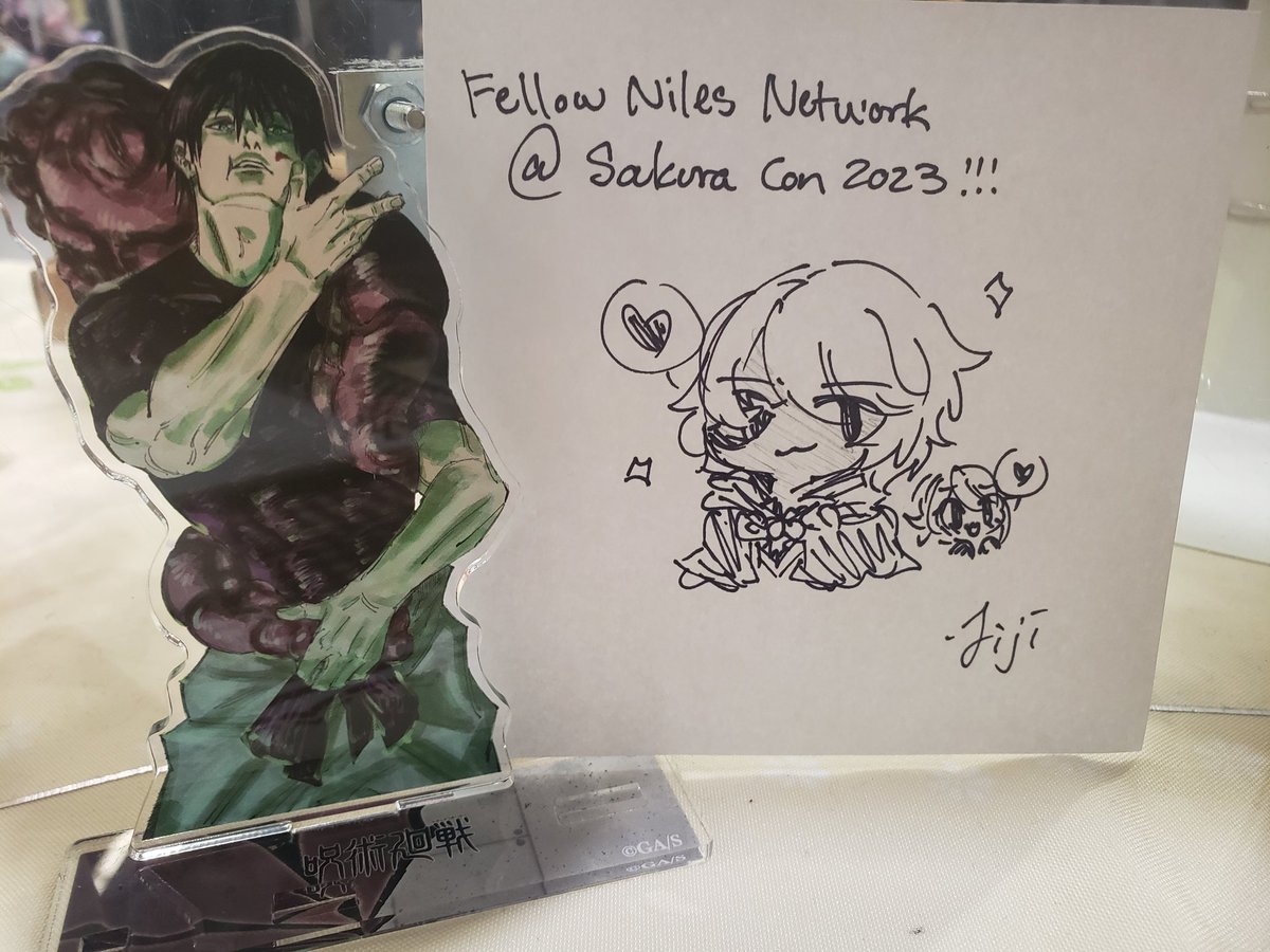 CookyBandit's tweet photo. AHHHHH TY @currentdisgr8ce !!!
It was so nice to meet you! 😊 https://t.co/iUaRTePgxA