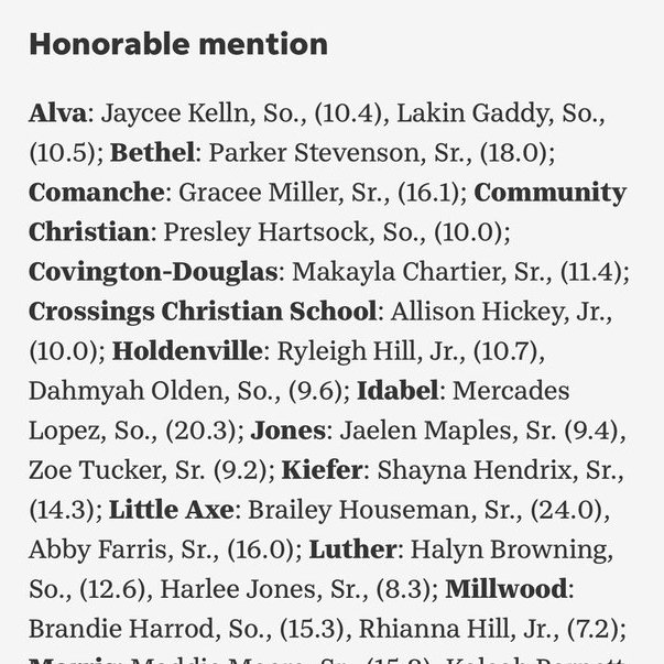 Luther Girls Basketball (@lutherbasketbal) on Twitter photo Congrats to Halyn Browning and Harlee Jones being named Daily Oklahoma All State Honorable Mention I will add a note my 7 looked like a 2 so no error to anyone Halyn scored 17.6 this season. <a href="/BrowningHalyn/">Halyn Browning</a> <a href="/HarleeJonesss/">Harlee Jones</a> Congrats to Halyn Browning and Harlee Jones being named Daily Oklahoma All State Honorable Mention I will add a note my 7 looked like a 2 so no error to anyone Halyn scored 17.6 this season. <a href="/BrowningHalyn/">Halyn Browning</a> <a href="/HarleeJonesss/">Harlee Jones</a>