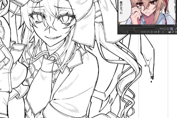 線画できちゃ～～～^^ 