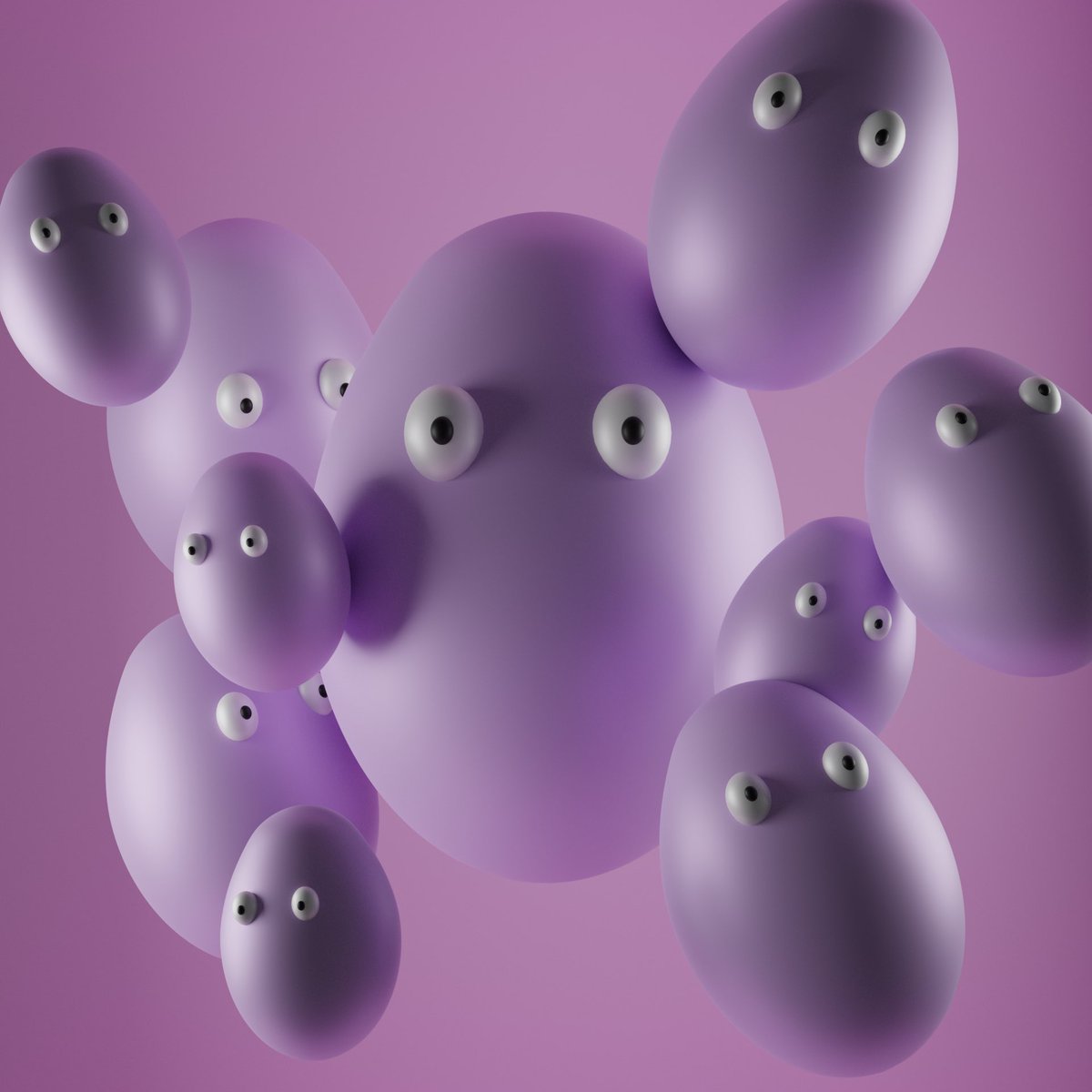 A little 3D for Easter! 🍳 #3dart