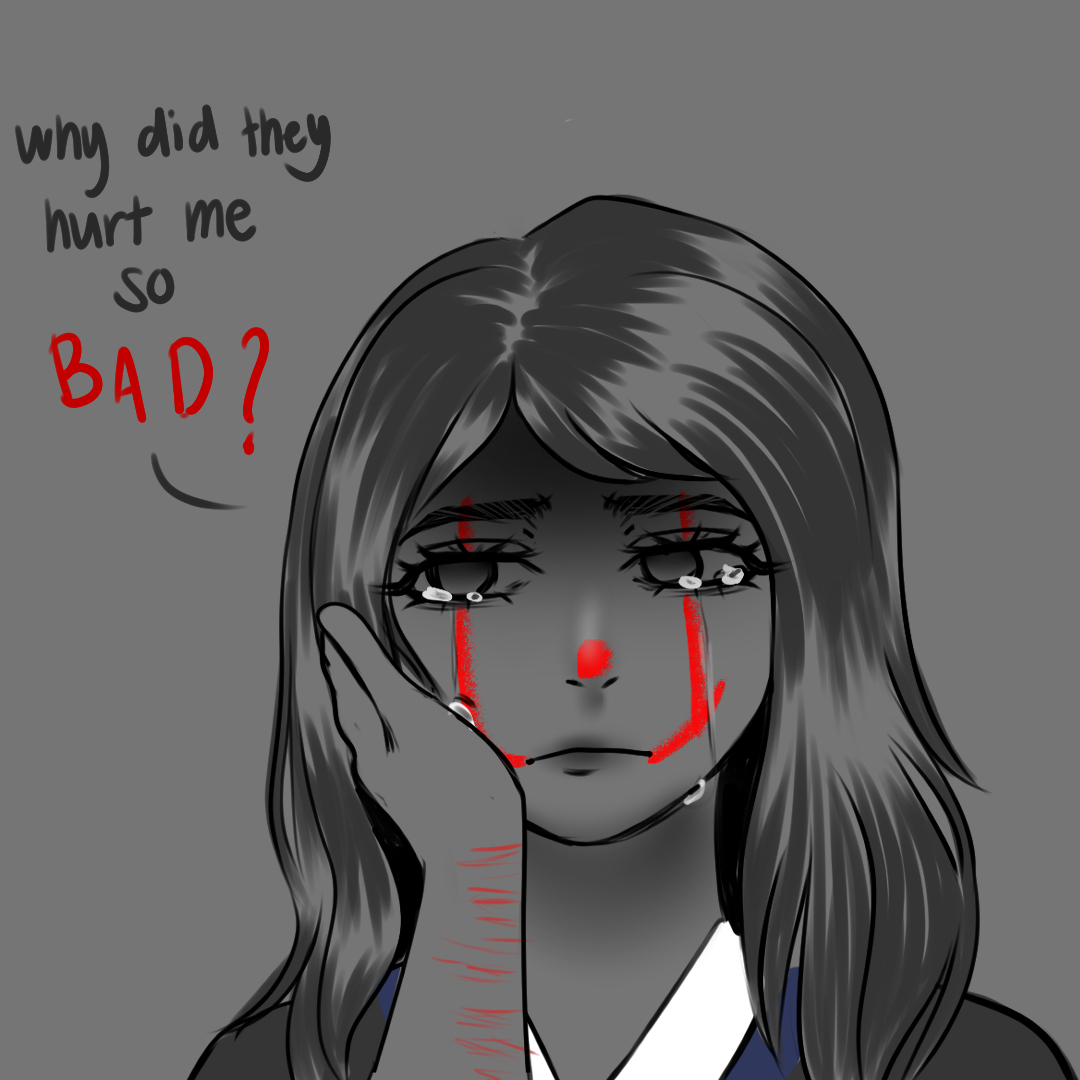 ssheytakih's tweet photo. My cracked drawing software crashed on me while I was drawing  and I'm having a hard time re-downloading it atm.

Anyways, here's some #ventart I made last year~

#artph #MentalHealthMatters https://t.co/EqRyYkqp7l