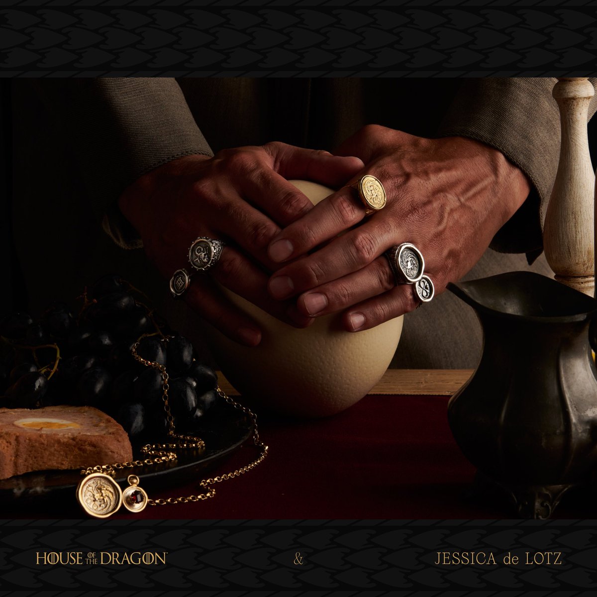 Hatching soon! 👀🐉🥚Have a lovely Easter weekend! 

Link in bio to be first in line…
© &amp; ™ Home Box Office, Inc (s23)
.
.
.
.
.
#targaryen #velaryon #hbo  #gameofthrones #fireandblood #stgeorgesday #houseofthedragon #HouseOfTheDragon #HouseOfTheDragonHBO #jessicadelotz