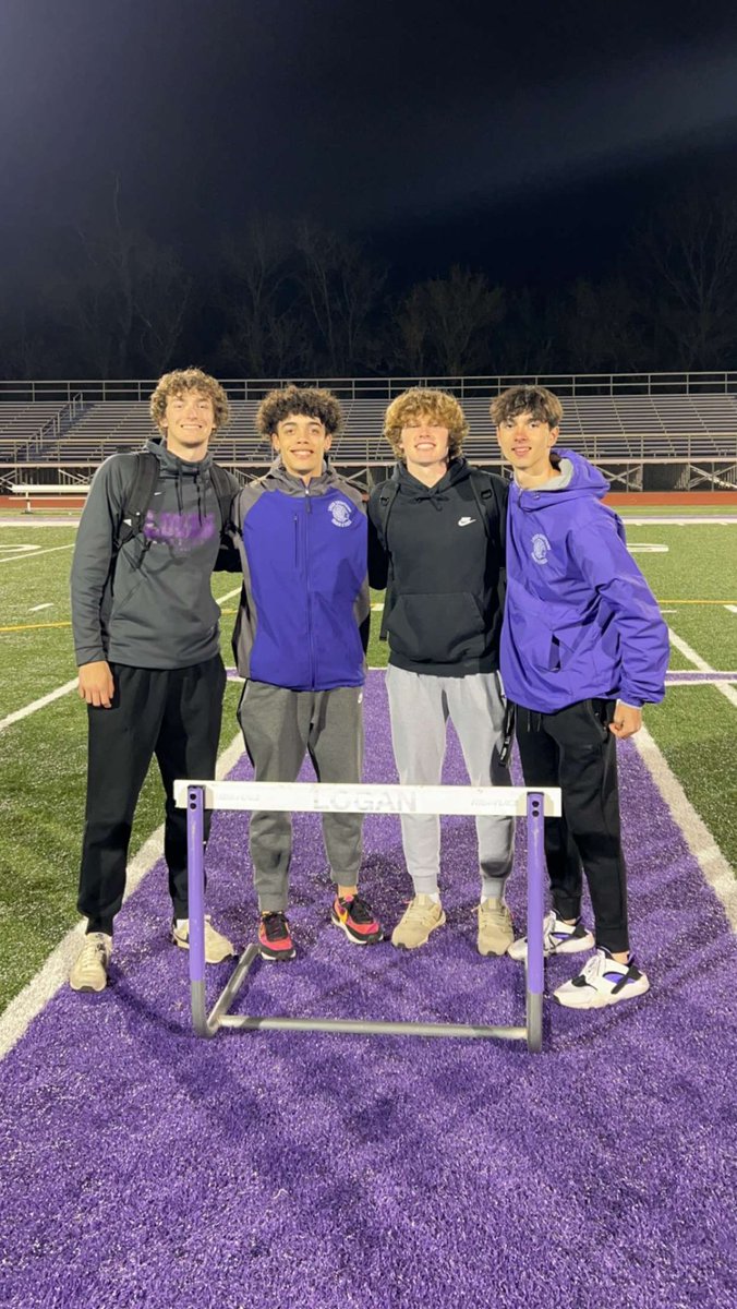 SCHOOL RECORD HAS BEEN BROKEN• 58.47 🥇shuttle hurdle time⏱️