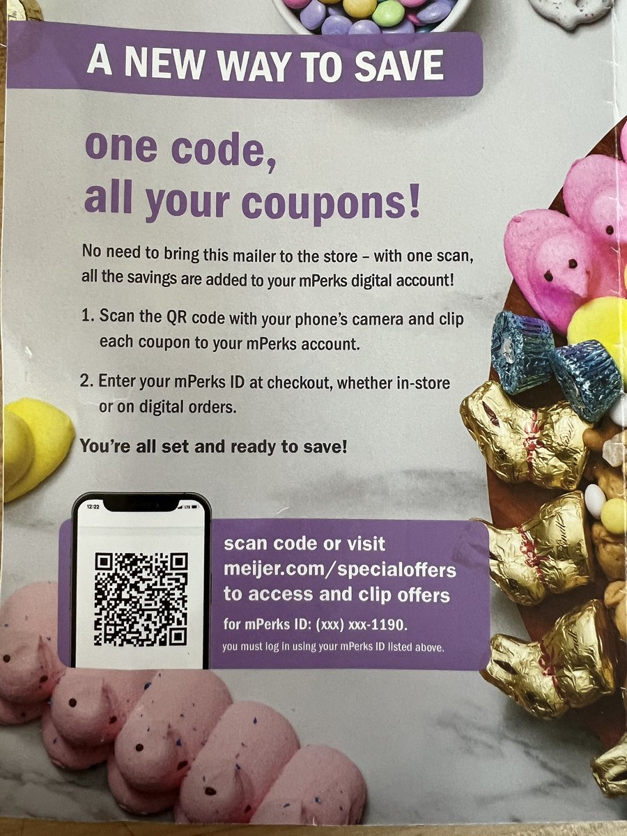 Random_Dad_Guy's tweet photo. @kroger needs to step up their game. @meijer doesn’t still make us cut paper coupons. https://t.co/JrFdxNc97k