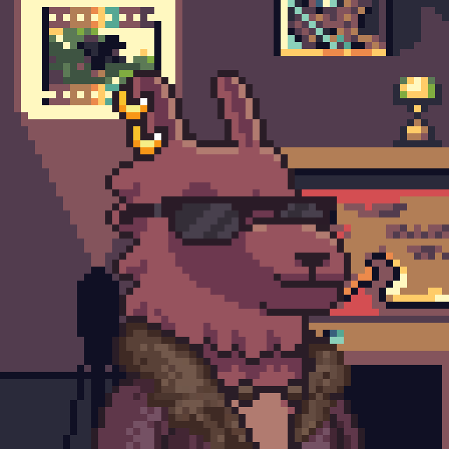 LlamaPixNFT's tweet photo. Random one🦙Get a llamapix from the floor and come to discord before it's too late. #lgmi https://t.co/5ba0losIVM