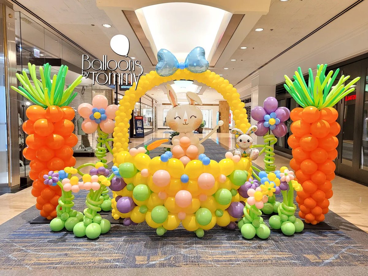 You're never too old for the egg hunt. Happy Easter!

#easter2023 #easterbunny #balloons #happyeaster