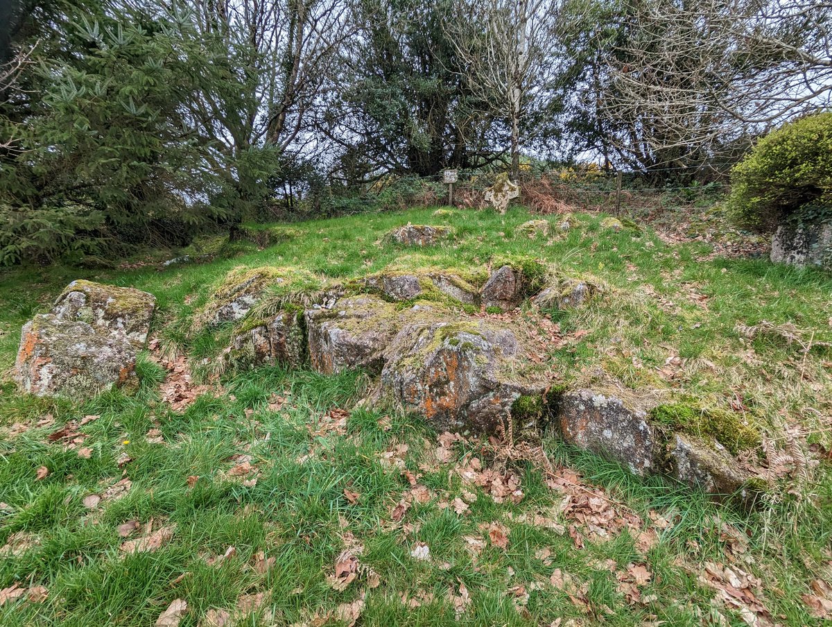 The site of a hedge school and mass rock at Carrickbyrne Hill, Co. Wexford