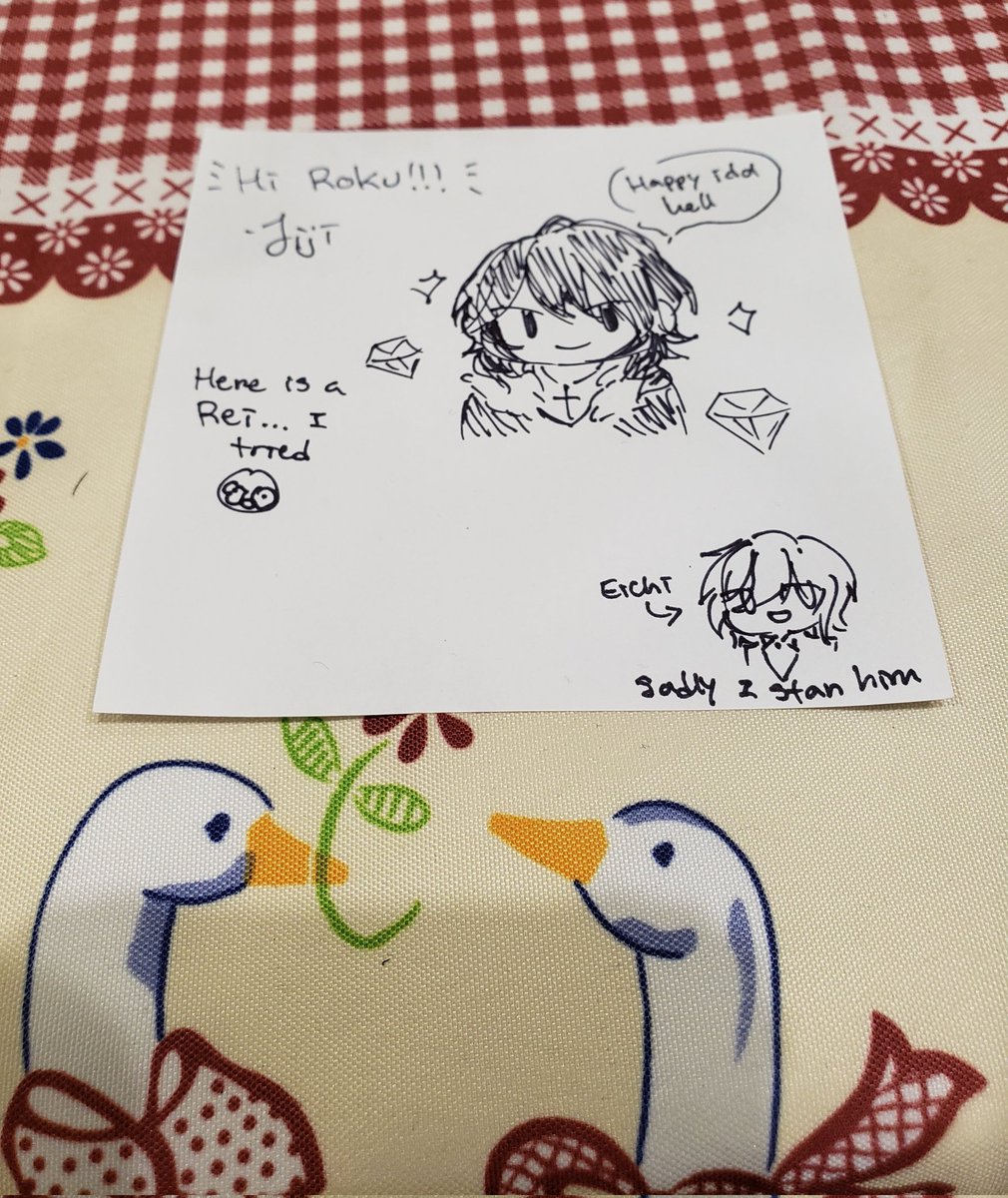 appendorange's tweet photo. Jiji it was so nice to meet you!!! ;;;;;💕

( come meet me in idol hell lol ) https://t.co/8ix5T1VEAp