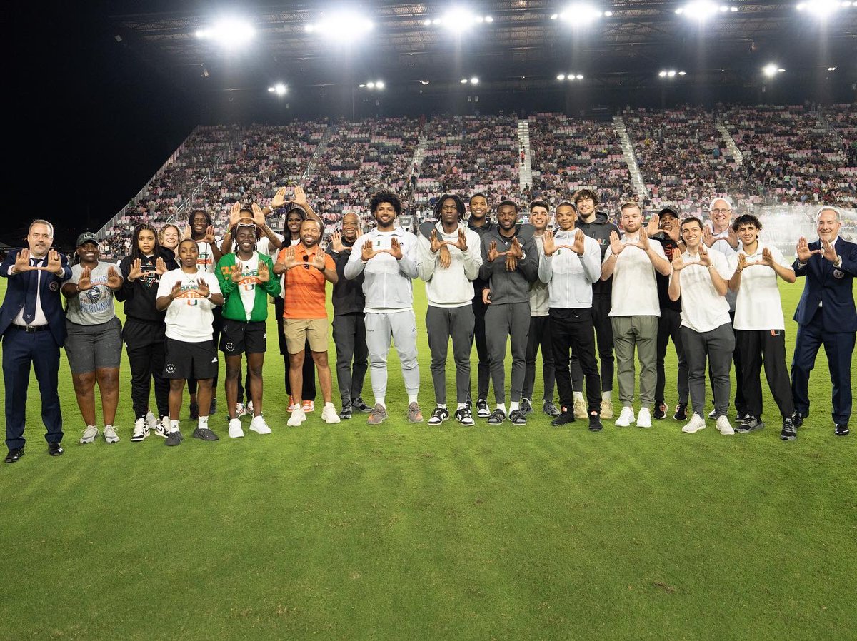 Canes Men’s Basketball on Twitter "Great to go out to the