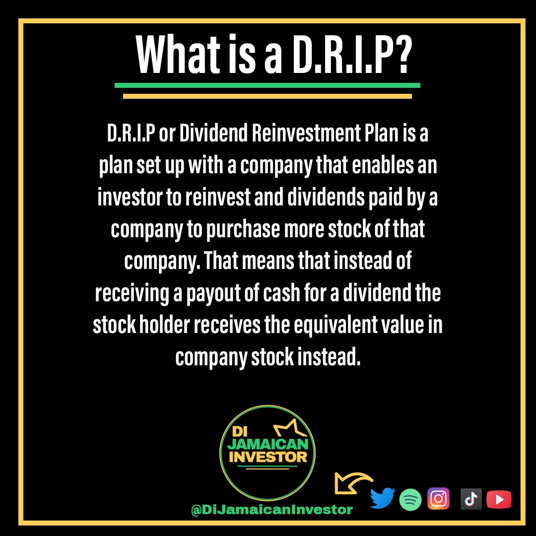 DiJaInvestor's tweet photo. More info for those interested in Dividends 💰💧
Follow |@og_rainey| and |@dijamaicaninvestor| for more amazing #originalcontent, #motivational posts and #investing and #business #education to help you on your journey to #FinancialFreedom https://t.co/ZTHKymBlgm