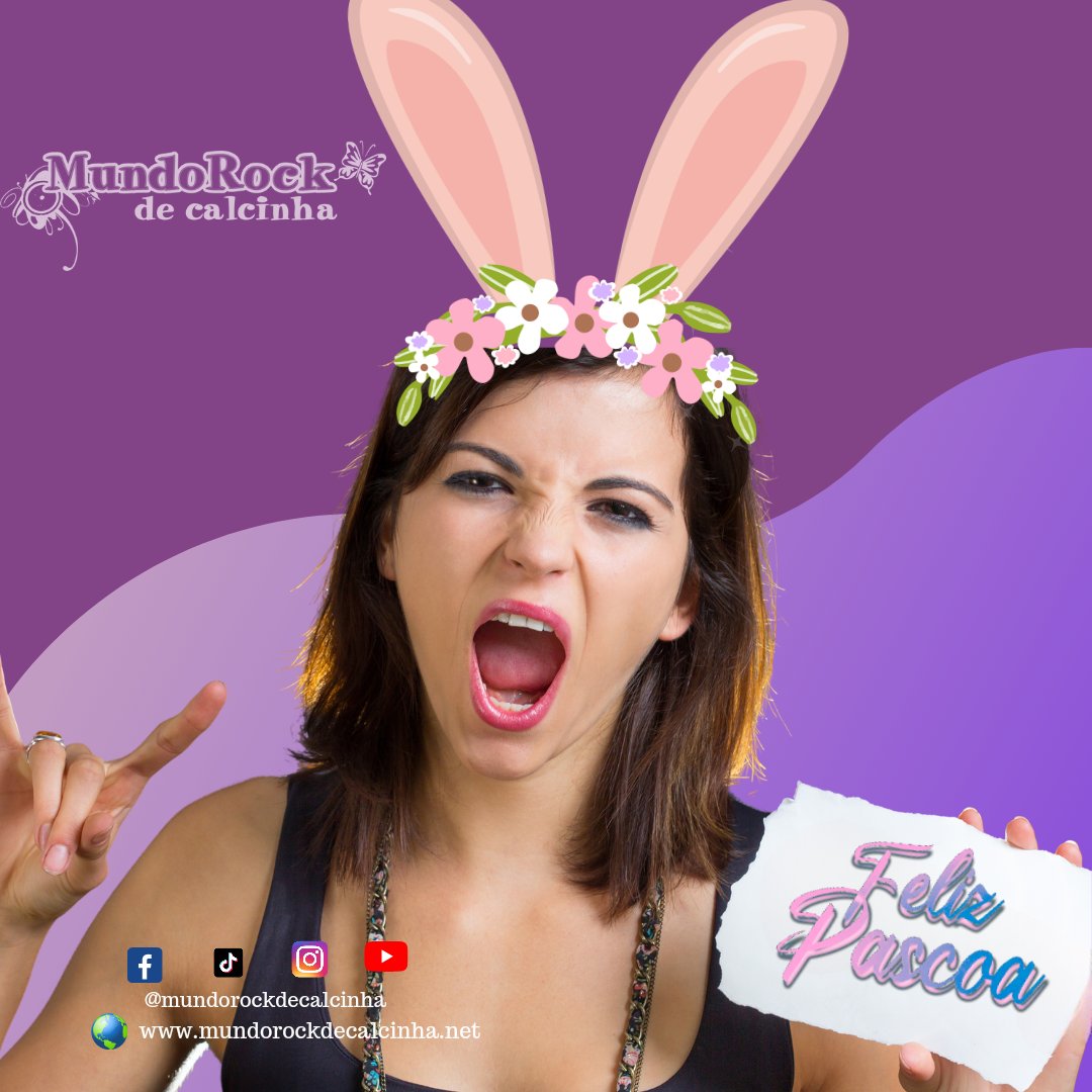 podcastmrc's tweet photo. Ótima Páscoa com muito rock 🤘

#pascoa #pascoarock #felizpascoa #rockfeminino #mundorockdecalcinha #mulheresnorock https://t.co/wwlwyM2mHj