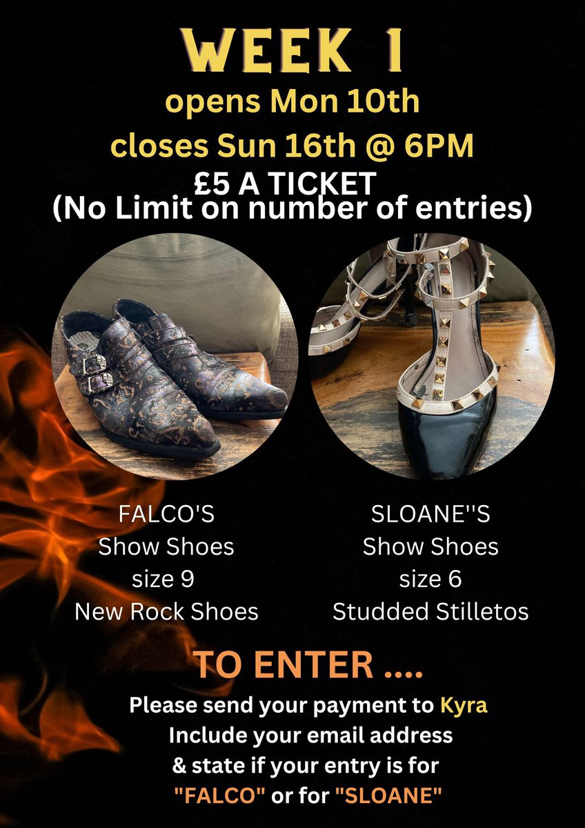 Tomorrow this amazing raffle starts! More details to follow! Week 1 !
Let’s go ! All proceeds for to DGR ( charity) 

All payment info will be listed tomorrow ! With further details