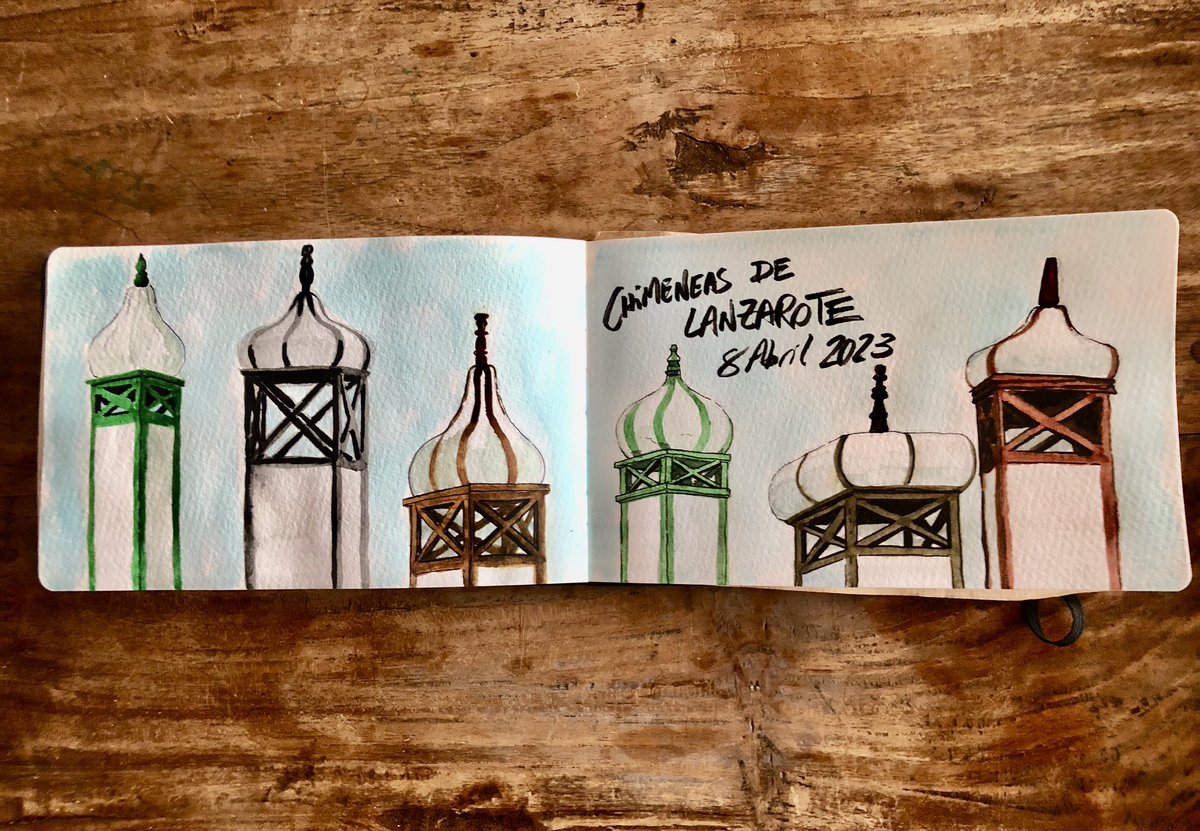 pelopanton's tweet photo. Por #Lanzarote con mis cachivaches de dibujo #sketchbook #Sketching #sketchart ✍🏼 https://t.co/rjNYszXKDu