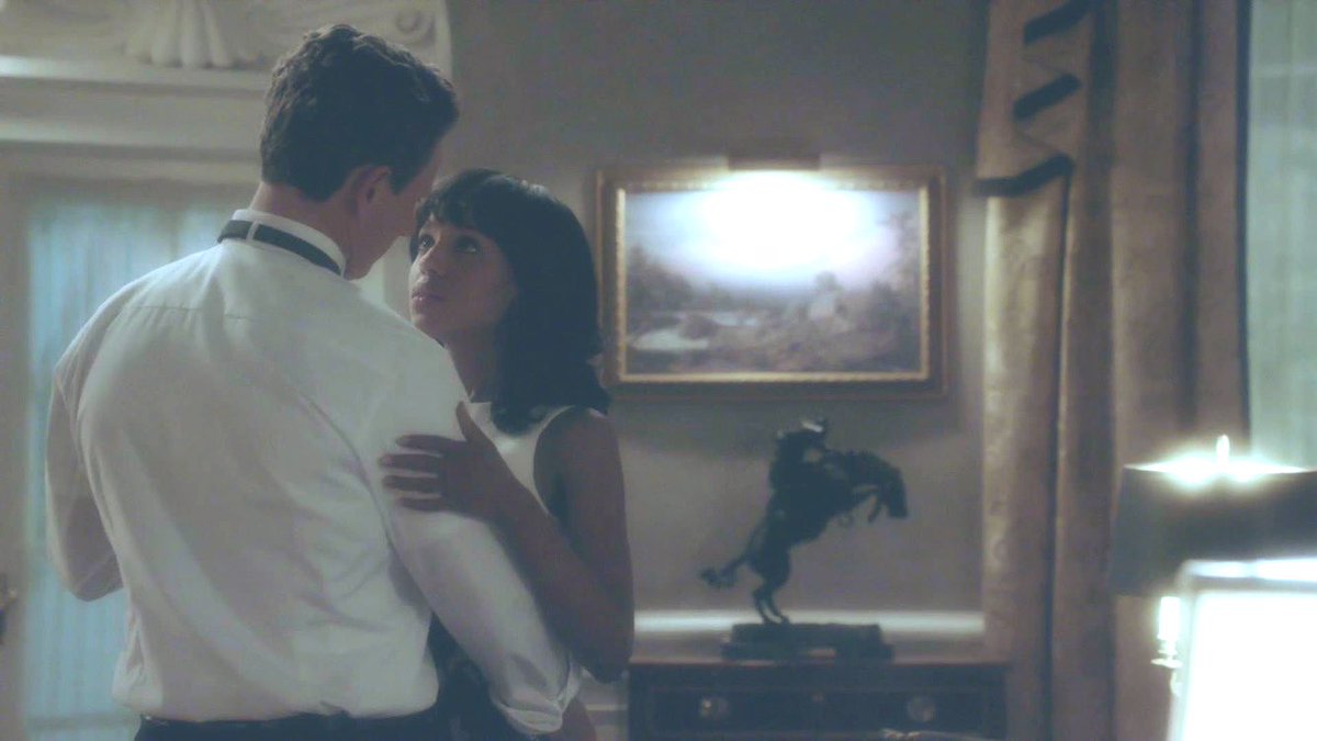 scandamonium's tweet photo. This scene and these two remain undefeated. #olitz #booandbae #scandal #chemistry #thegreatest #tonygoldwyn #kerrywashington #deskgate #mybabies #soulmates #love #electric https://t.co/BDnOMbwXGC