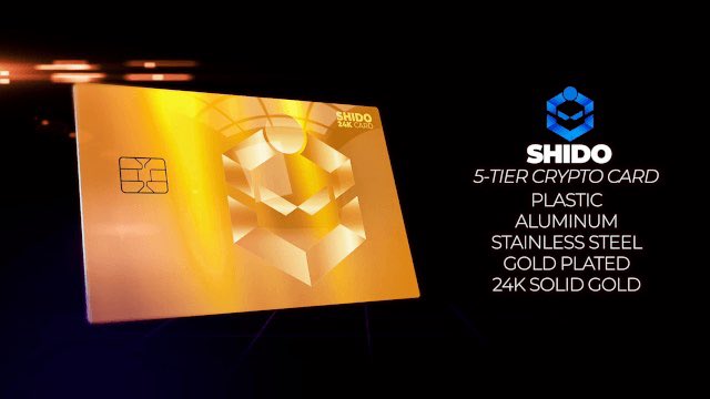 Cryptolusionist's tweet photo. π§΅5/10 π³ Shido MasterCard:
πͺͺMaking crypto part of everyday life!
πͺͺA crypto debit card available in 150+ countries, launching in the US! Spend your #crypto seamlessly in everyday transactions! π₯
#CryptoDebitCard #ShidoMasterCard #Crypto @shidonetwork @VegetaCrypto1 https://t.co/3SjXyUdgFq