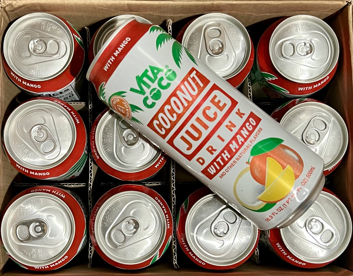 bbitesph's tweet image. Refreshing! 🧉

Coconut and mango together tastes great, a healthy choice of a drink and a great option to  help hydrate! @VitaCoco  #coconutdrink