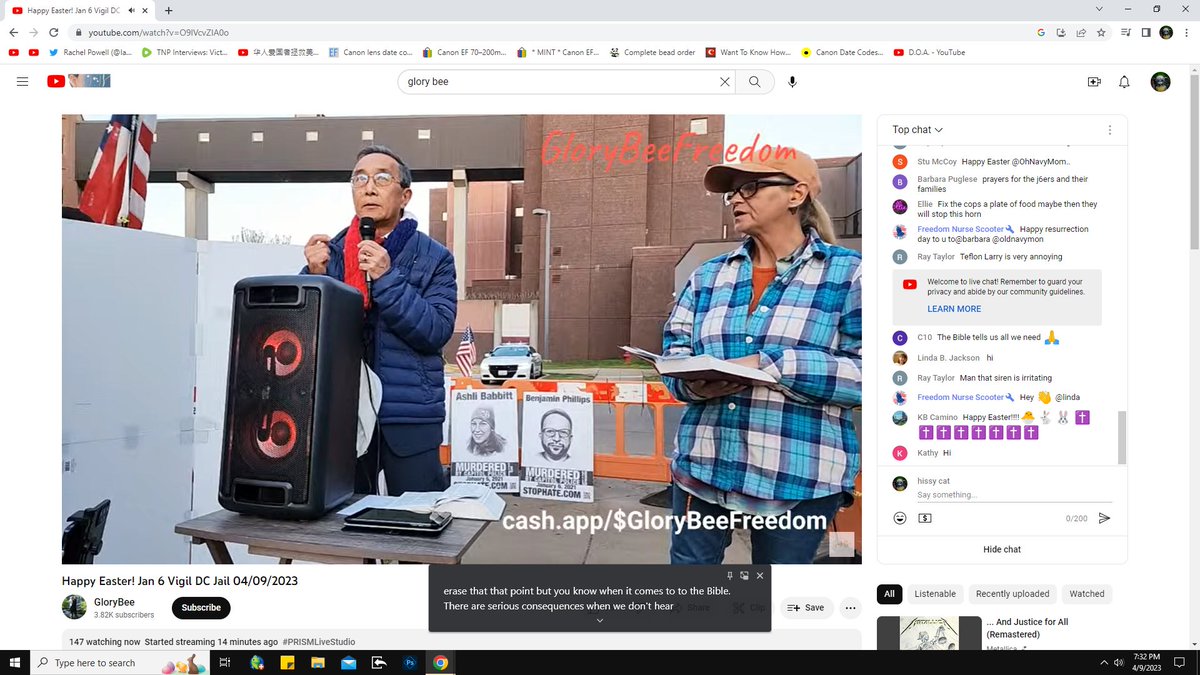 DebHissy's tweet photo. @LarryQobooks
Looks like Glory Beef's Stream can't handle Teflon Larry's sirens. They can dish it but they can't take it.
Larry does a great job! Go Larry!
#j6vigil, #freedomcorner, #gohome,#Quitgrifting https://t.co/AocBR3nPEj