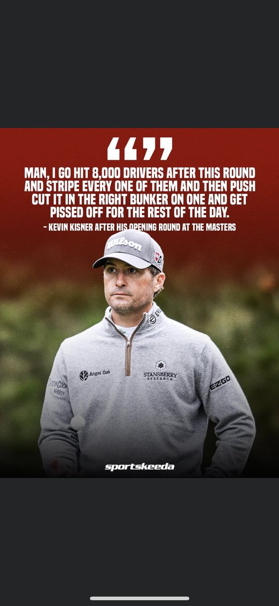 NextPlaySports1's tweet photo. Sticking on the theme of golf since it’s Master’s weekend…

Here is a clear example of why a “Mistake Recovery Strategy” is so important! 

Let’s say he hit 72 shots this round, why would you weight 1 any more important then the other 71?  Great take away for any athlete! https://t.co/wxw1gll1so
