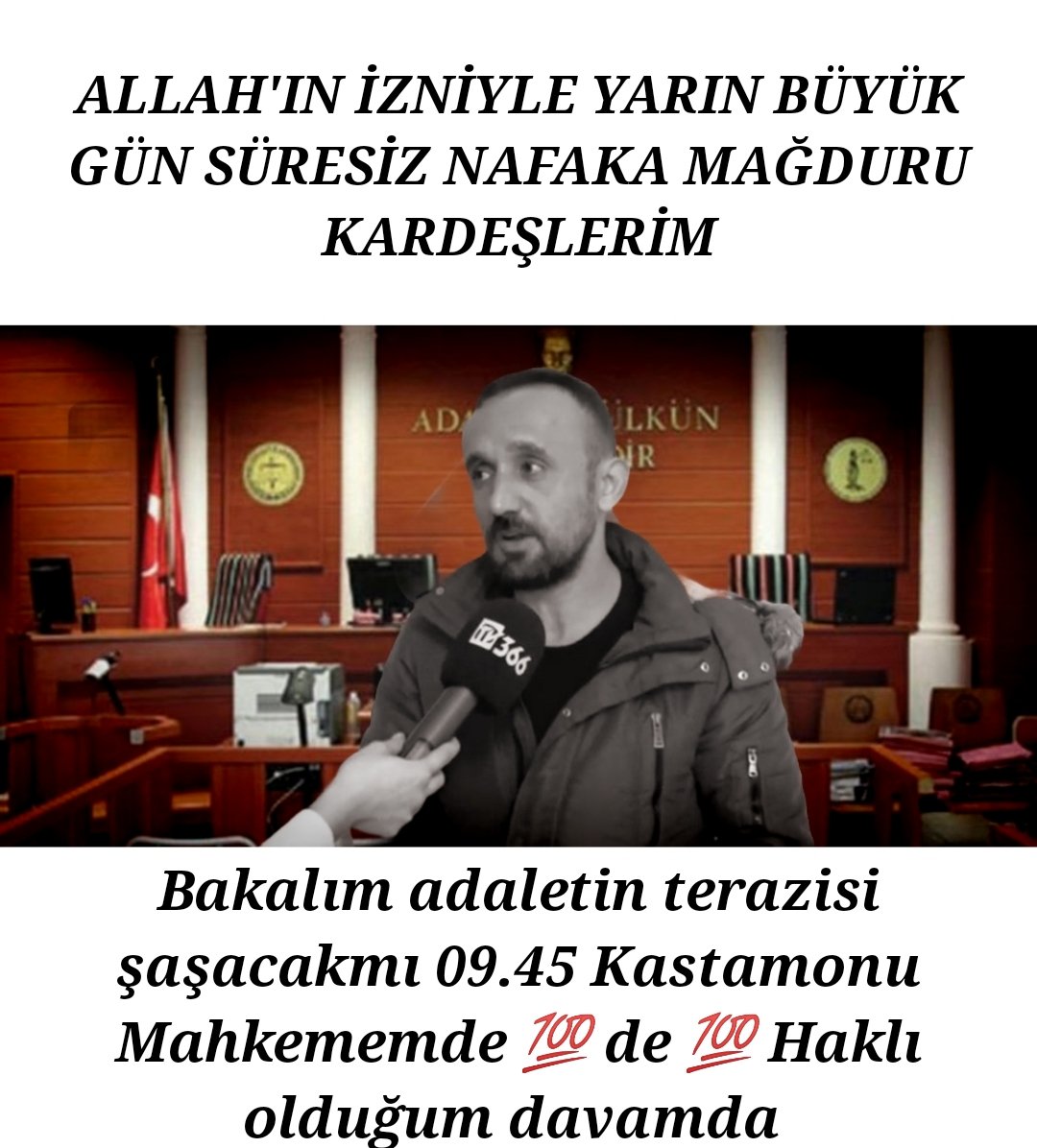 1 GÜNLÜK EVLİLİĞİN MAHKEMESİ YARIN
TÜRKİYE EKRAN BAŞINA🤲🏻🇹🇷
#SONDAKIKA #kastamonu #mahkeme #dava #bosanma #SueresizNafaka #StajMağduru #Secim2023 #deprem #AFAD #ittifak #TBMM #RTErdogan #AkParti #iftar #sahurvakti #RamazanSevinci #secimanketi #NYT #GenelAf #Staj #TürkiyeTekYürek