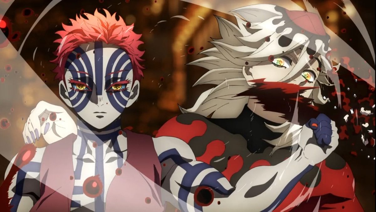Dattebas7's tweet photo. Akaza é de longe o lua superior mais suportável de Kimetsu no Yaiba(Demon Slayer). Além de ser o melhor, claro. https://t.co/lkY2nkfORo