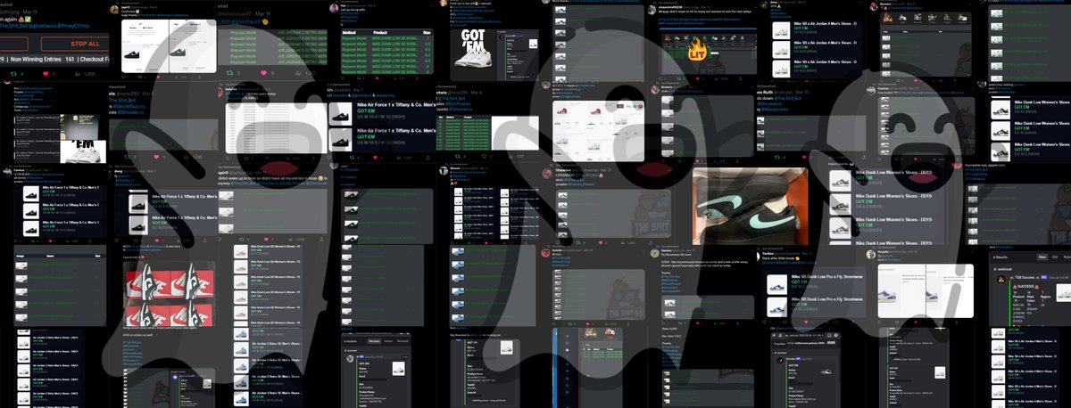 Ghostaccs's tweet image. 🔥1k+ pairs secured by Ghost Accs users in March...
🔁RT FOR A CHANCE TO WIN:
💰$25 Paypal
🗒️50 nike accounts of your choice
🏆Picking winners in 72h!
🌍ghost-accounts.myshopify.com
🚨Discount: Ghostapril25