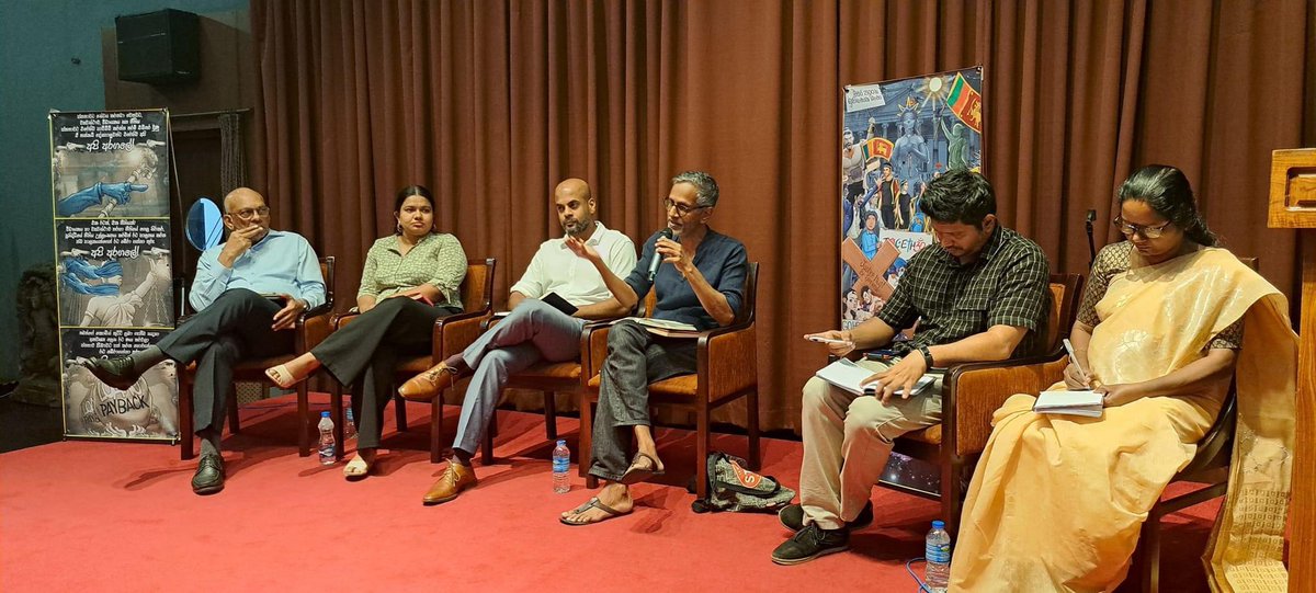 IsharaMadhu's tweet photo. The conference of ‘අරගලය දුටු ශ්‍රී ලංකාව’| அரகலய கண்ட இலங்கை | The Sri Lanka that the struggle envisioned. 
We reread the remarkable day of year 2022, The ආදරයේ #Aragalaya #April9 #GotaGoGama #SriLanka https://t.co/2WaqaNQKlX