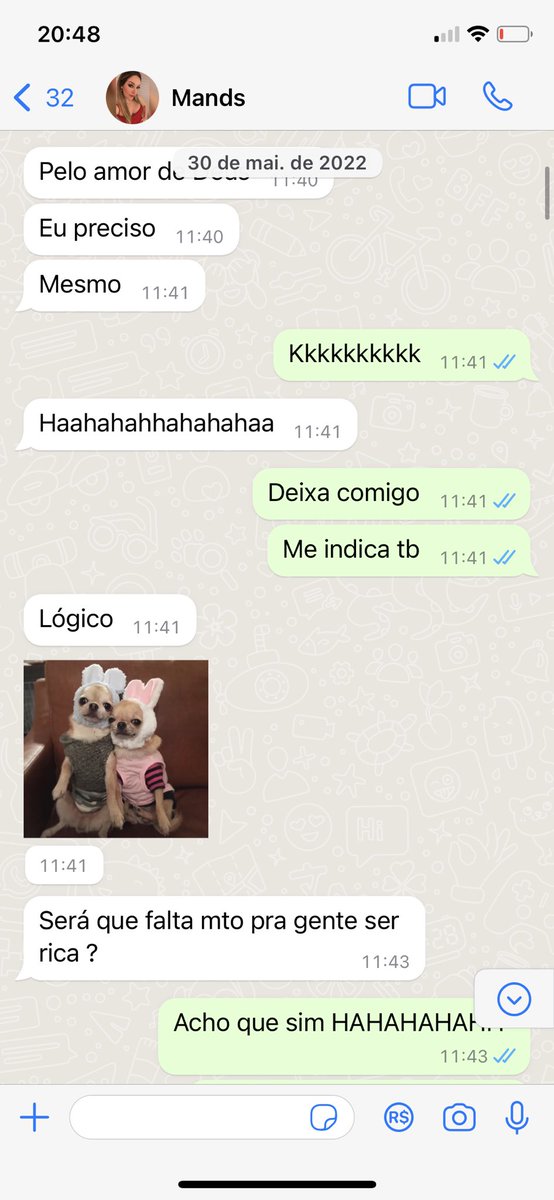 Miga, pra você faltam apenas 15 dias 🫶🏽 beijuuuuuuuuuuus <a href="/draameirelles/">Amanda Meirelles</a> 🤙🏼 ps: as duas na labuta delirando 😂