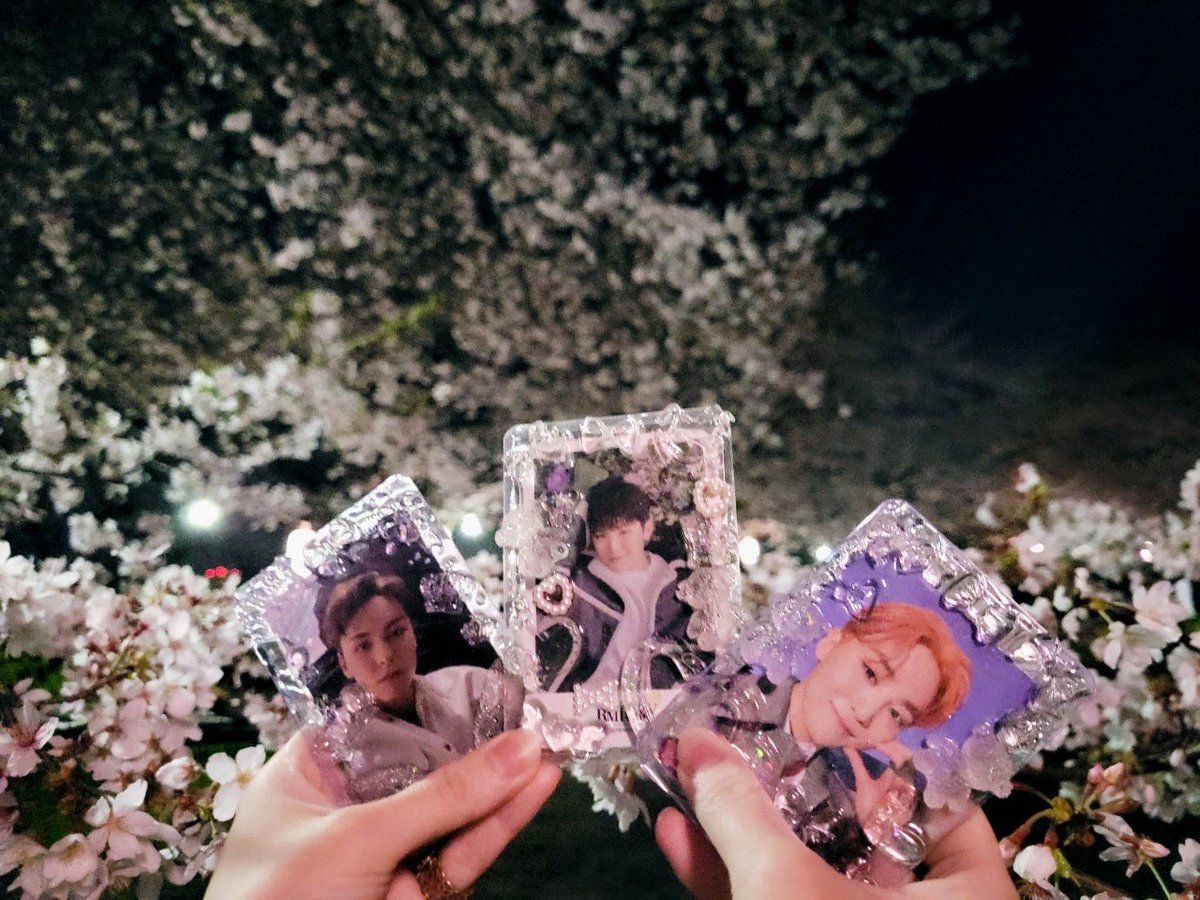 rokoti2's tweet photo. 2023.3.31 夜桜

会社帰りにジム行くつもりが夜桜へ予定変更🤣
推しも可愛くなってるし、夜桜も綺麗で大満足🌸
来年もぜひ行きたい~💎

#夜桜 #CARAT #SEVENTEEN #推し活 https://t.co/BQHb5U1xHM