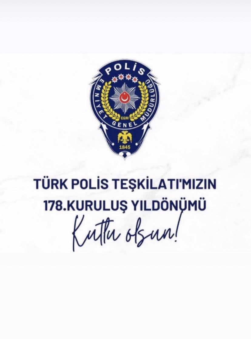 Huzur ve güvenliğimiz için, mesai mevhumu gözetmeden, fedakarca görev yapan tüm #EGM mensuplarımızın #10nisanpolisbayramı kutlu olsun.🇹🇷🚔🚓
<a href="/EmniyetGM/">Türk Polis Teşkilatı</a>⁩ ⁦<a href="/iyiparti/">İYİ Parti</a>⁩ ⁦<a href="/meral_aksener/">Meral Akşener</a>⁩ ⁦<a href="/paedutr/">Polis Akademisi</a>⁩ #polisbayramı #10nisan