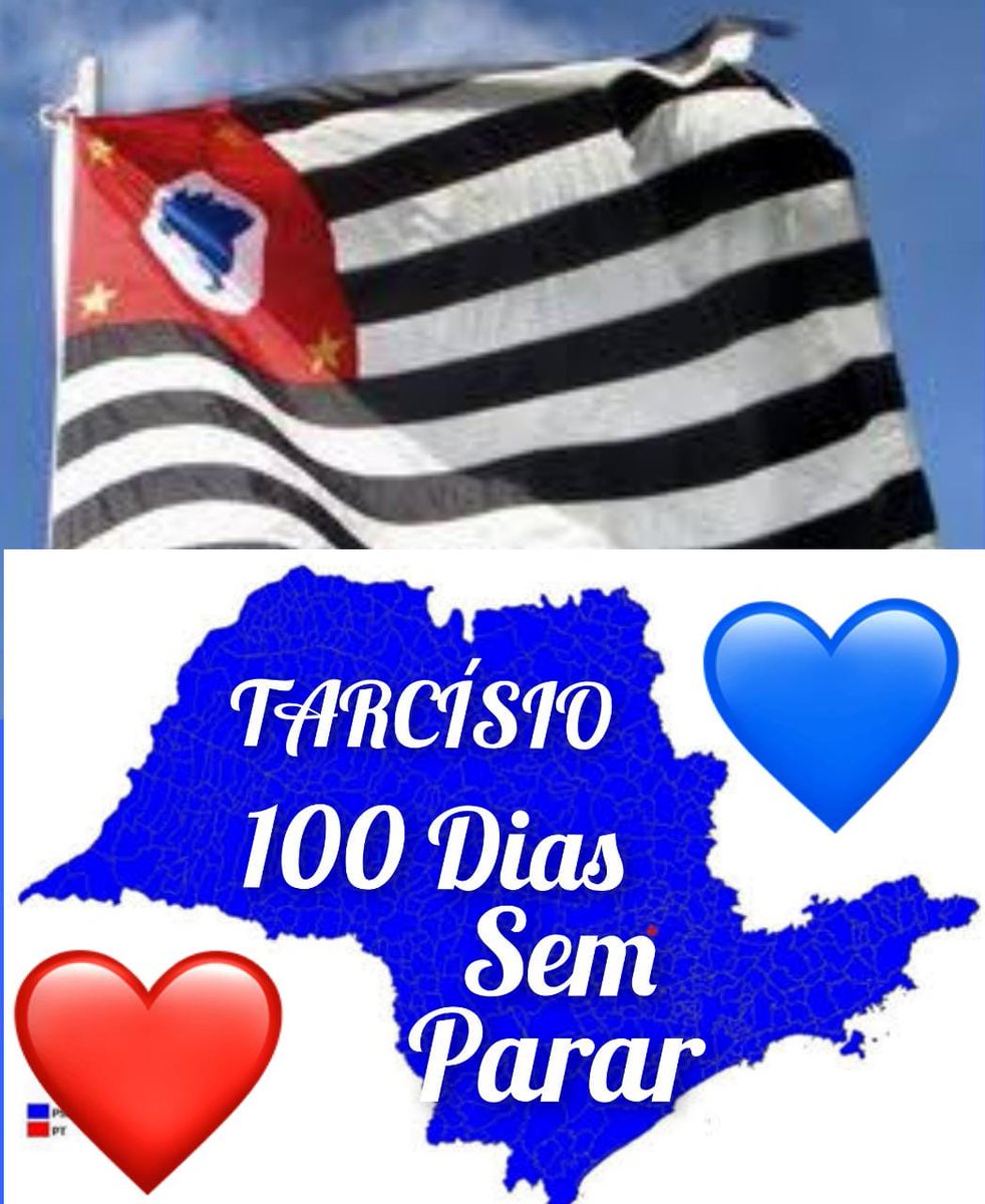 22Pdl's tweet photo. Parabéns Governador TARCÍSIO
@tarcisiogdf 
#CemdiasObrigadoTarcisio https://t.co/J19Vf4C4oY