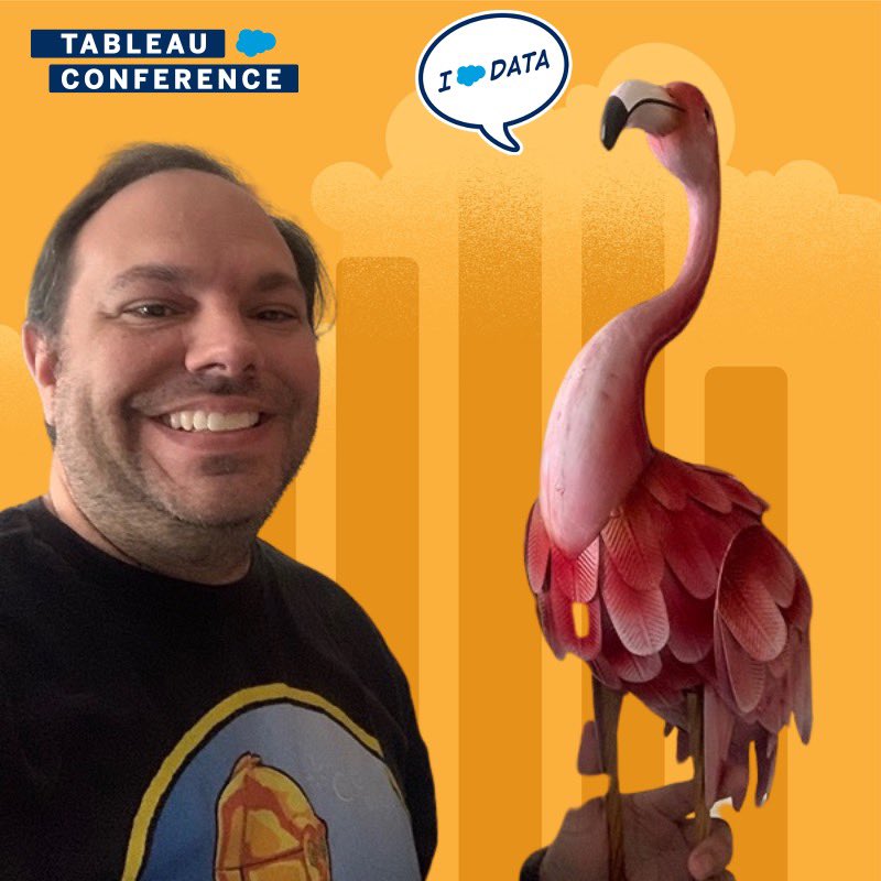 SpotOn_DRTV's tweet photo. @GinnyMoench It all started last year. Costco sold a 2 pack of flamingos. I was impressed with this find. I even had a flamingo in my #data22 picture. My wife less than enthused. A few weeks ago Costco had the 🦩’s again. This time they were a new pair. (Cont) https://t.co/a6Y7g8MeQ0