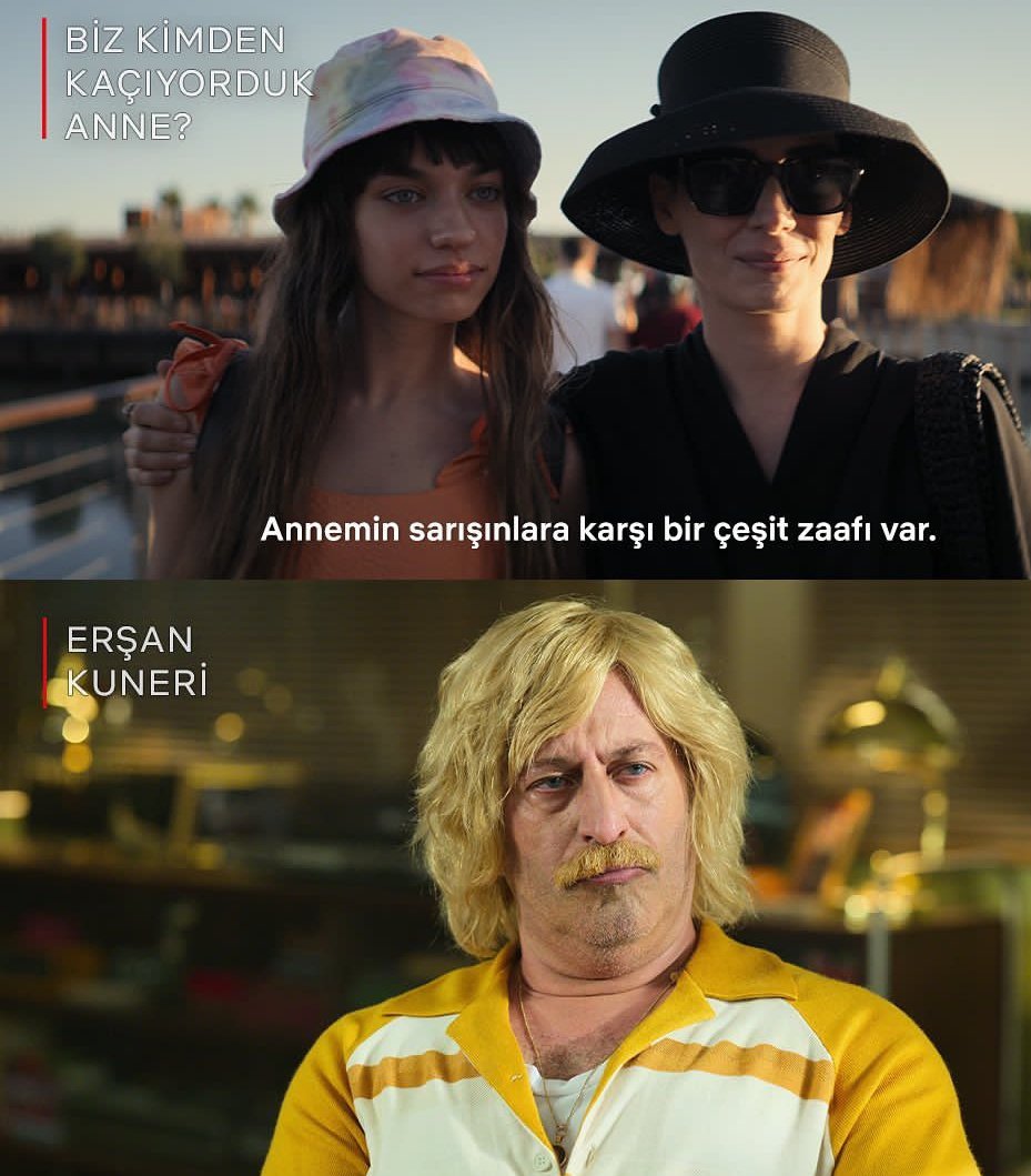 Annemin sarişinlara karşi bir zaafı var .😊