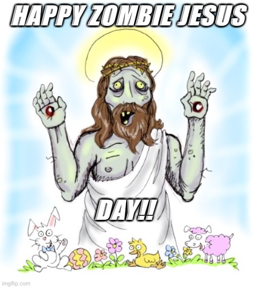 #Easter #zombie #holiday