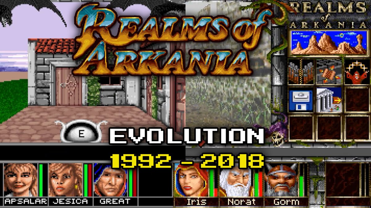 ClassicGameSess's tweet photo. Realms of Arkania: Blade of Destiny is a dungeon crawler RPG with a pseudo-3D view with similarities to Eye Of the Beholder, Might and Magic, and Dungeon Master. It was followed by two sequels and two modern remakes.
https://t.co/oCeZMLK5e7
#realmsofarkania #dungeoncrawler #rpg https://t.co/WPCzm9LbZZ