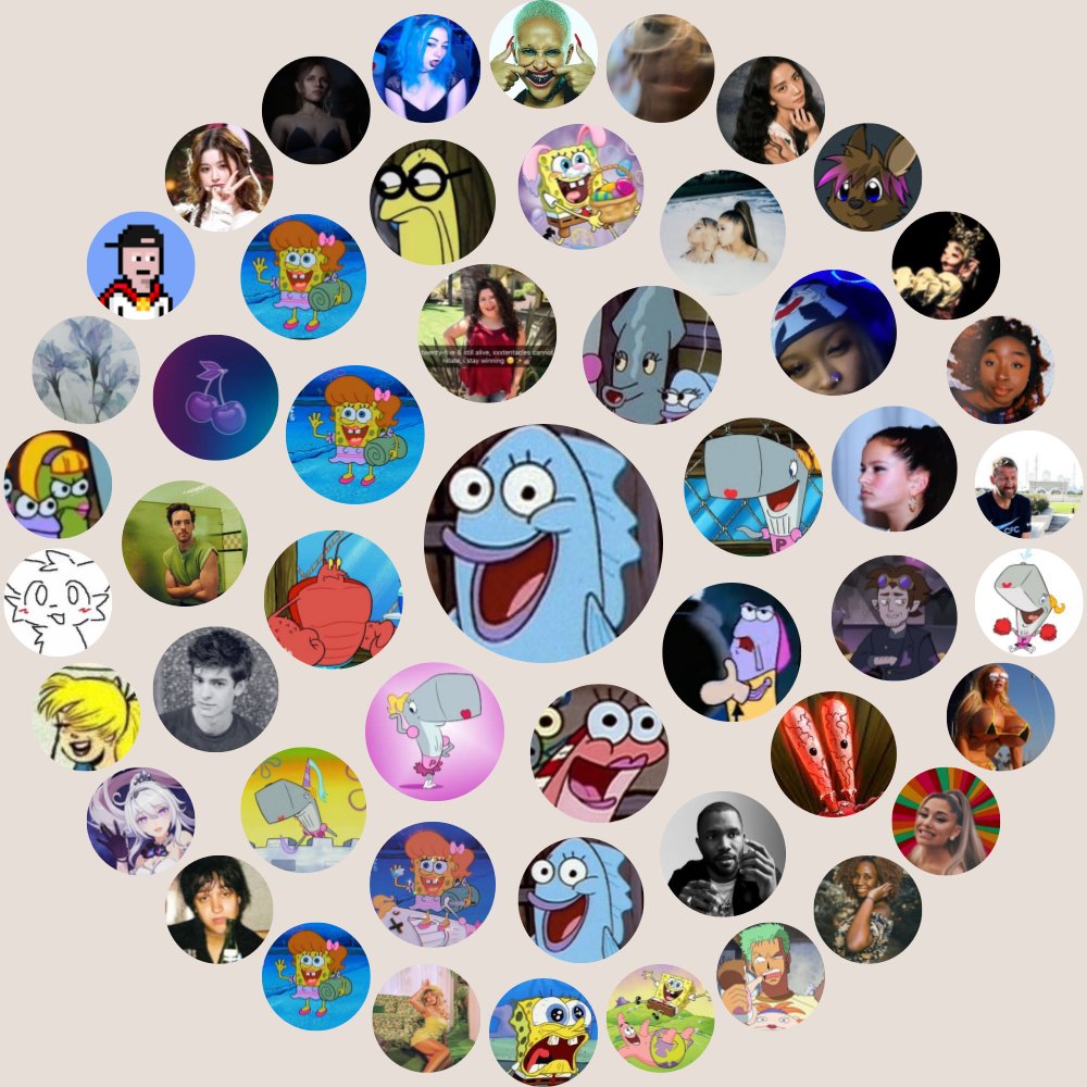 CindyFishFriend's tweet photo. My Twitter Interaction Circle

Generate yours at https://t.co/LkJfTIlV3L

⠀ https://t.co/82Th42ke91